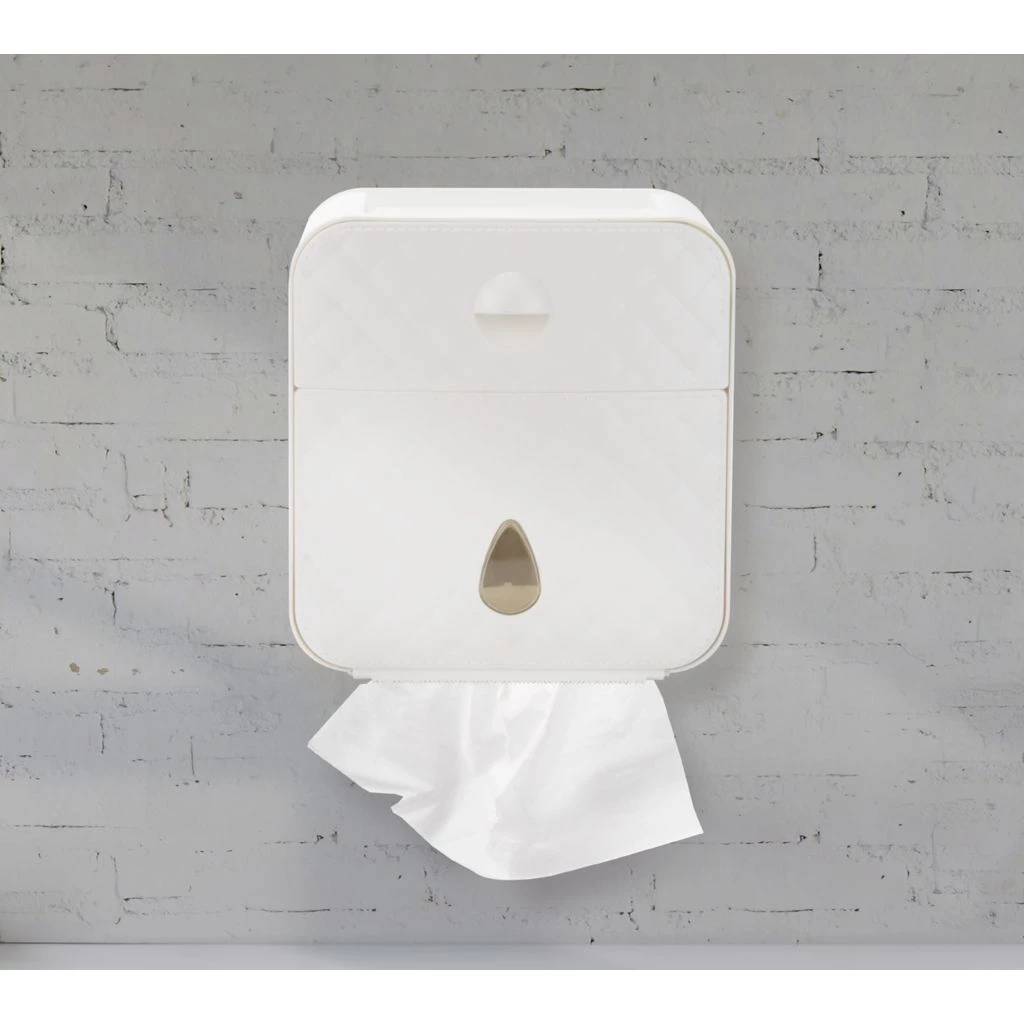 Mind Reader Touchless Tissue Dispenser, White, TISDISP-WHT 4 Mind Reader Touchless Tissue Dispenser, White, TISDISP-WHT - Image 2