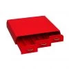 Mind Reader Anchor Triple Drawer Single Serve Coffee Pod Holder, Red, TRAY6-RED -Mind Reader store 1644841