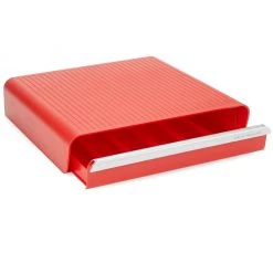 Mind Reader Compact Single Serve Coffee Pod Holder, Red, TRY26PC-RED
