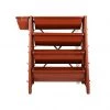 Mind Reader Vertical 4-Tier Garden Planter, Buttercup/Terracotta, 20 Inch Length x 33 Inch Width x 38 Inch Height, UPGARD4T-BTC 1 Mind Reader Vertical 4-Tier Garden Planter, Buttercup/Terracotta, 20 Inch Length x 33 Inch Width x 38 Inch Height, UPGARD4T-BTC -Mind Reader store 1644876