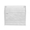 Mind Reader Wall File Holder, White, WAFIST3-WHT 1 Mind Reader Wall File Holder, White, WAFIST3-WHT -Mind Reader store 1644900