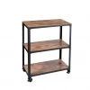 Mind Reader 3-Tier Rolling Bar Cart, WDMTCART3T-BLK -Mind Reader store 1644908
