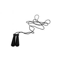 Mind Reader Web Handle Adjustable Jump Rope, Black