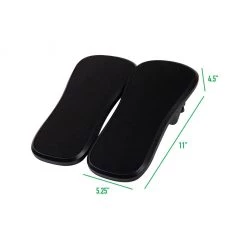 Mind Reader Wrist Rest Pad Clamps, Black, 2 Pack, WREST2-BLK 13 Mind Reader Wrist Rest Pad Clamps, Black, 2 Pack, WREST2-BLK -Mind Reader store 1644921 A5