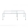 Mind Reader Expandable Kitchen Counter and Cabinet Shelf, Silver, XSHEL2-SIL 2 Mind Reader Expandable Kitchen Counter and Cabinet Shelf, Silver, XSHEL2-SIL -Mind Reader store 1644936